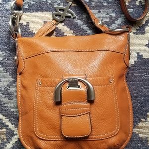 B. Markowsky Leather Brown Crossbody